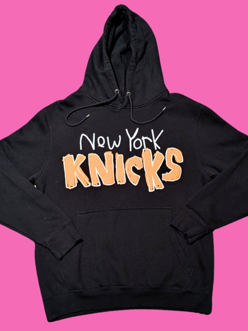 Y2K New York Knicks ''Send Em Home'' After School Special NBA Hoodie Size L
